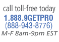 JayLab Pro call toll free Monday to Friday 8am to 9pm EST
