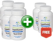 LeptiSense Buy 4 Bottles, Get 2 FREE