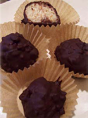 Delicious Chocolate Covered Coconut Truffles...
